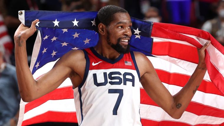 Chronologie des Jeux olympiques de Kevin Durant medailles statistiques