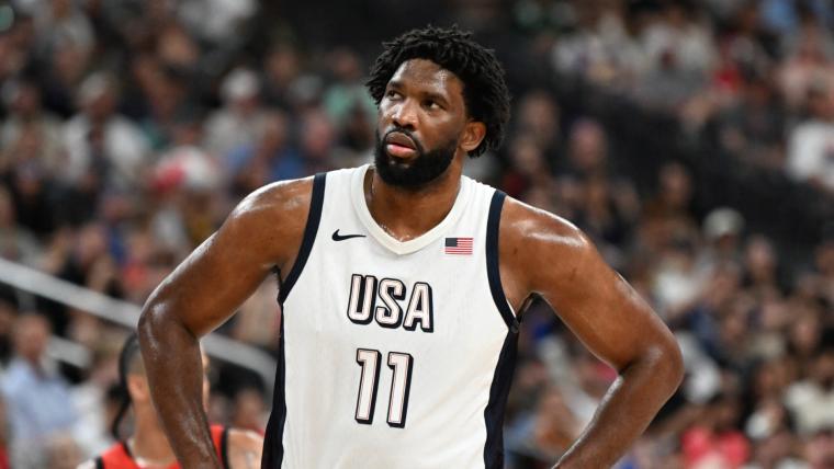 Joel Embiid est au centre des preoccupations alors que lequipe