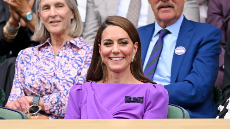 Kate Middleton a Wimbledon la princesse de Galles fait