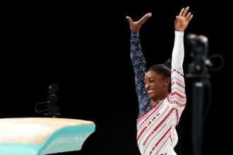 LAmericaine Simone Biles fait taire tous ses detracteurs avec son