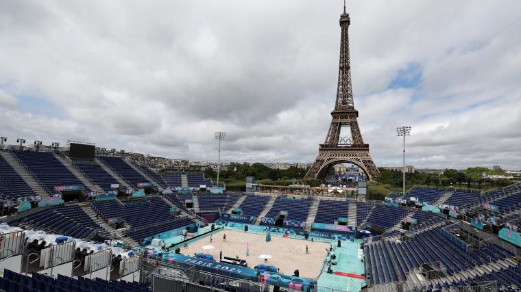 Le terrain de beach volley olympique explique pourquoi la tour