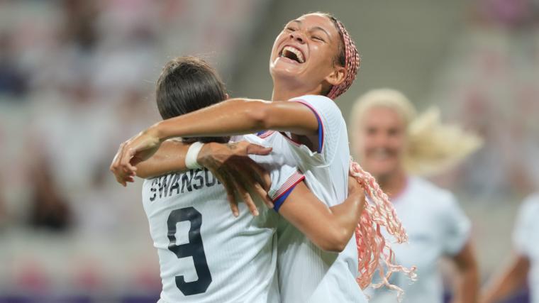 Notes des joueuses de lUSWNT la performance olympique contre