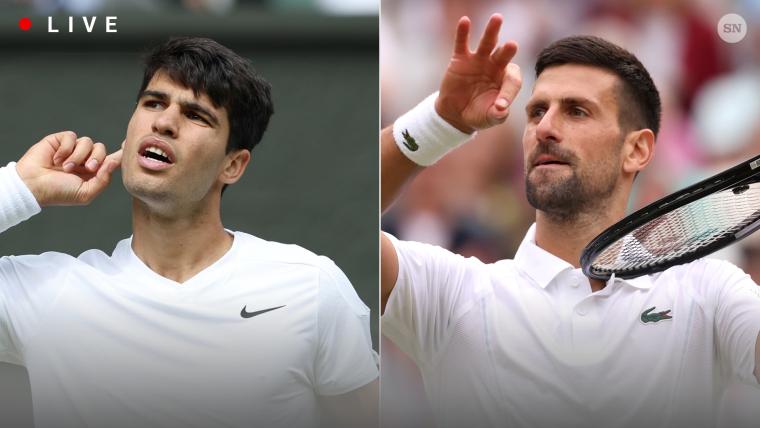 Score en direct de Carlos Alcaraz contre Novak Djokovic mises