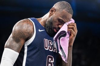 Blessure de LeBron James la star du basket ball americain