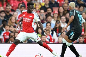 Comment Arsenal pourrait saligner contre Lyon avec Bukayo Saka pressenti