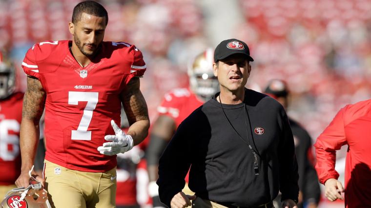 Le lien entre Jim Harbaugh et Colin Kaepernick