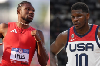 Que dit Noah Lyles a propos dAnthony Edwards Le