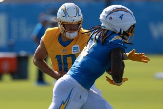 Tableau de profondeur des Chargers RB ou se classent