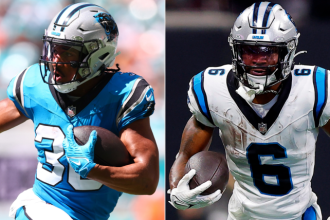 Tableau de profondeur des RB des Panthers Chuba Hubbard