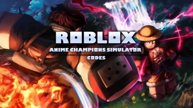 Codes de simulateur de champions Roblox Anime avril 2025.webp